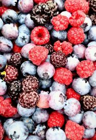 Whipped Cream & Berries Coffee